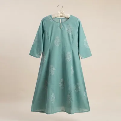 Blue kurti